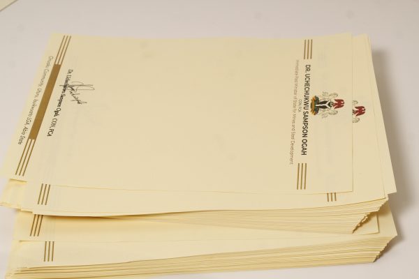 Custom Conqueror Letterheads - Image 3