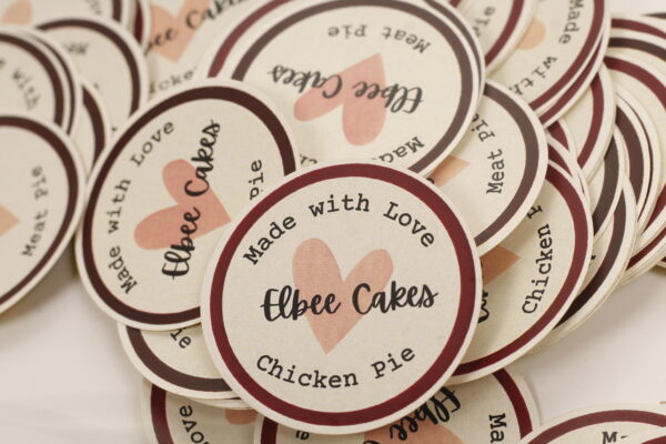 2.5×2.5inch Round Stickers