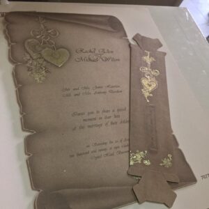 Wedding invitation cards