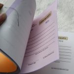 A5 Multi-Colored Cash Receipt - Image 2