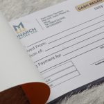 A5 Multi-Colored Cash Receipt